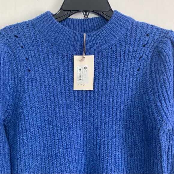 A New Day Women's Blue Long Sleeve Pullover Sweater - NWT - Picture 4 of 9
